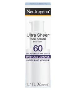Neutrogena Ultra Sheer SPF 60 Face Sunscreen