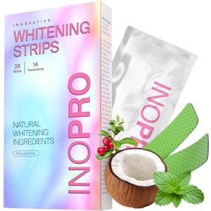 Teeth Whitening Strips - Enamel Safe & Peroxide-Free