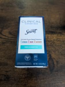 Secret Clinical Strength Antiperspirant for Women, 3 Pack