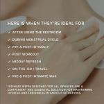 pH-Balanced Intimate Wipes for All Genders
