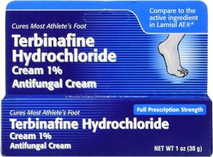 Extra Strength Terbinafine Antifungal Cream for Itching Relief