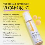 DERMA E Vitamin C Serum with Hyaluronic Acid