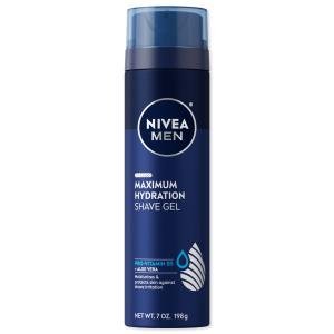 NIVEA MEN Hydration Shave Gel with Aloe Vera 3-Pack
