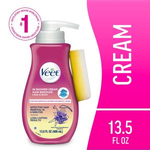 Veet Aloe Vera In-Shower Hair Removal Cream 2 Pack