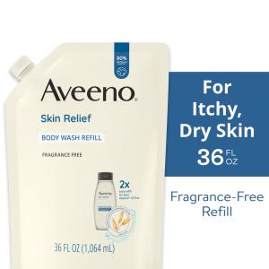Aveeno Fragrance-Free Body Wash for Sensitive Skin