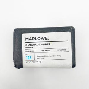 Marlowe No. 106 Charcoal Soap Bar for Men