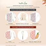 qLoop Copper Tongue Cleaner for Fresh Breath