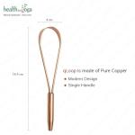 qLoop Copper Tongue Cleaner for Fresh Breath
