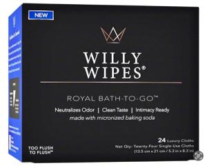 Willy Wipes® for Men | Thick, Fresh Wipes