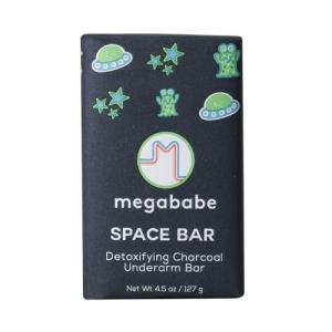 Megababe Space Bar Soap with Charcoal Odor Control