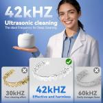 CANHOPE Ultrasonic Cleaner for Retainers and Jewelry