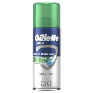 Gillette Sensitive Skin Shave Gel, 2.5 oz
