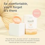 Saalt Menstrual Disc - Soft, Flexible, Reusable