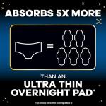 Always ZZZ Overnight Disposable Period Underwear, 14 Count