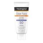 Neutrogena Clear Face Sunscreen for Acne-Prone Skin
