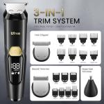 Ufree 3-in-1 Waterproof Beard Trimmer Kit