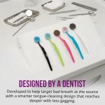 Tongue Cleaning Kit with Brush and Gel