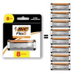 BIC Flex 5 Men’s Refillable Razors - 8 Cartridges