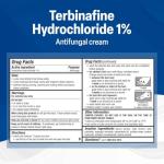 Extra Strength Terbinafine Antifungal Cream for Itching Relief