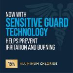 Prescription Antiperspirant Roll-On for Heavy Sweating