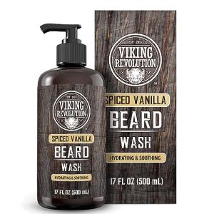 Viking Revolution Spiced Vanilla Beard Wash 17 oz
