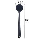 Soft Silicone Back Scrubber with Long Handle