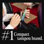 U by Kotex Click Compact Tampons, 45 Count