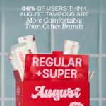 Organic Cotton Super and Regular Tampons 24-Pack