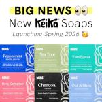 Keika Charcoal Soap Bar for Eczema and Oily Skin