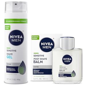 NIVEA MEN Sensitive Shaving Set with Balm
