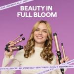Wavytalk 5-in-1 Curling Wand Set in Rose Gold