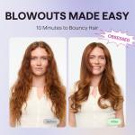 Wavytalk 5-in-1 Curling Wand Set in Rose Gold