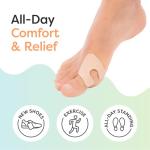 ZenToes U-Shaped Felt Callus Pads – 24 Pack