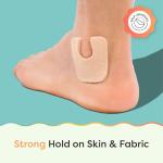 ZenToes U-Shaped Felt Callus Pads – 24 Pack