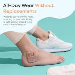 ZenToes U-Shaped Felt Callus Pads – 24 Pack