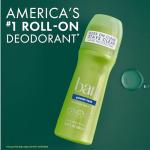 Ban Invisible Roll-on Deodorant, 24-Hour Protection