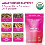 Pink Stork Organic PMS Tea for Hormone Support