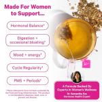 Pink Stork Organic PMS Tea for Hormone Support