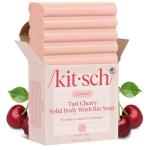 Kitsch Tart Cherry Soap Bar - Eco-Friendly Cleanser
