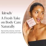 Kitsch Tart Cherry Soap Bar - Eco-Friendly Cleanser