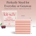 Kitsch Tart Cherry Soap Bar - Eco-Friendly Cleanser