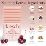 Kitsch Tart Cherry Soap Bar - Eco-Friendly Cleanser
