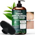 Tea Tree Oil Antifungal Body Wash with Scrubber