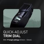 Panasonic Cordless Beard Trimmer with Precision Dial