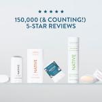 Native Men's Natural Deodorant - Sea Salt & Cedar