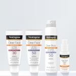 Neutrogena Clear Face Sunscreen for Acne-Prone Skin