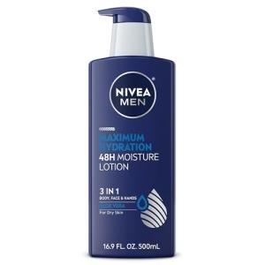 NIVEA MEN 48-Hour Hydrating Body Lotion for Men