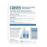 CloSYS Sugar-Free Mint Breath Spray Trio