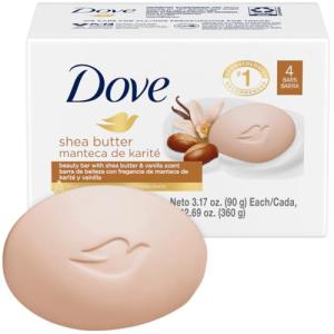 Dove Shea Butter Beauty Bar Moisturizing Cleanser
