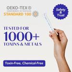 Organic Cotton Tampons with Plant-Based Applicator - 18 Count